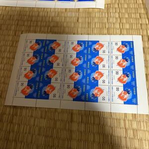 切手　20円20枚　記念切手　札幌冬季オリンピック　ボブスレー