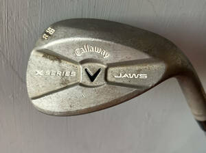 Callaway X SERIES JAWS Forged 58度　CC　サンドウエッジ　キャラウェイ DYNAMIC GOLD シャフト