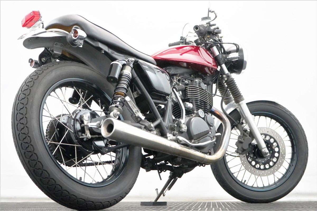 ワンオフ品】AJSアルミタンクSR400/500 史上一番安い 43000円引き www