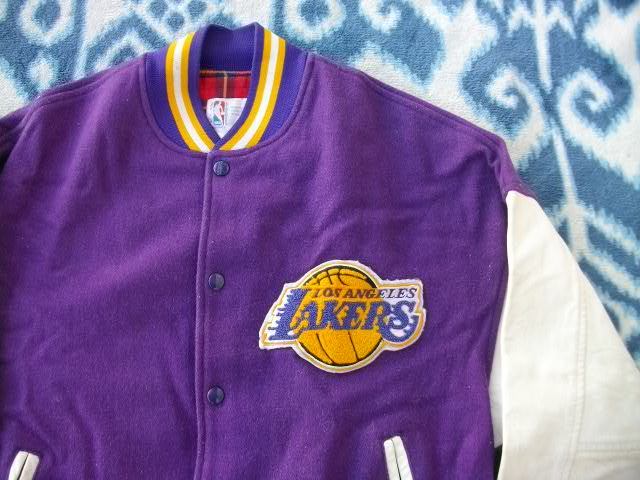 極レア古着】90s Lakersスタジャン NBA odmalihnogu.org