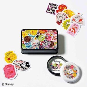 ディズニー100 ステッカー&缶ケース2個セット