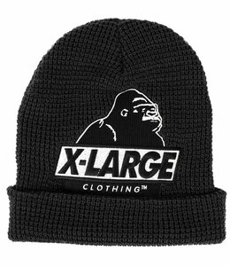 X-Large Slanted OG Cuff Beanie Charcoal ビーニー