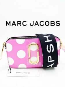 【新品】MARC JACOBS マークジェイコブス スナップショット ショルダーバッグ ピンク