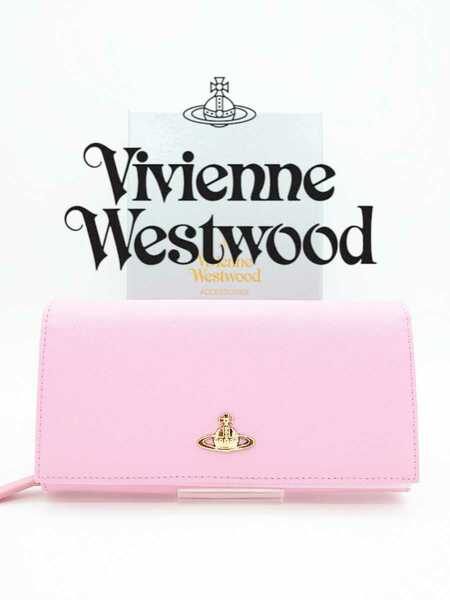 Vivienne Westwood ヴィヴィアン・ウエストウッド 長財布 ピンク