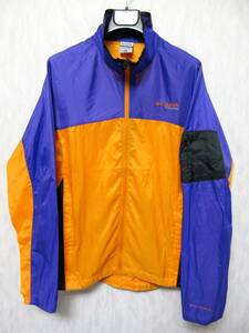 コロンビア Columbia ブルゾン マウンテンジャケット バイカラー M オレンジ 紫 110 PM2923 東7742
