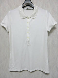  Alexander one Alexander Wang polo-shirt with short sleeves cut and sewn off white XS higashi 8405