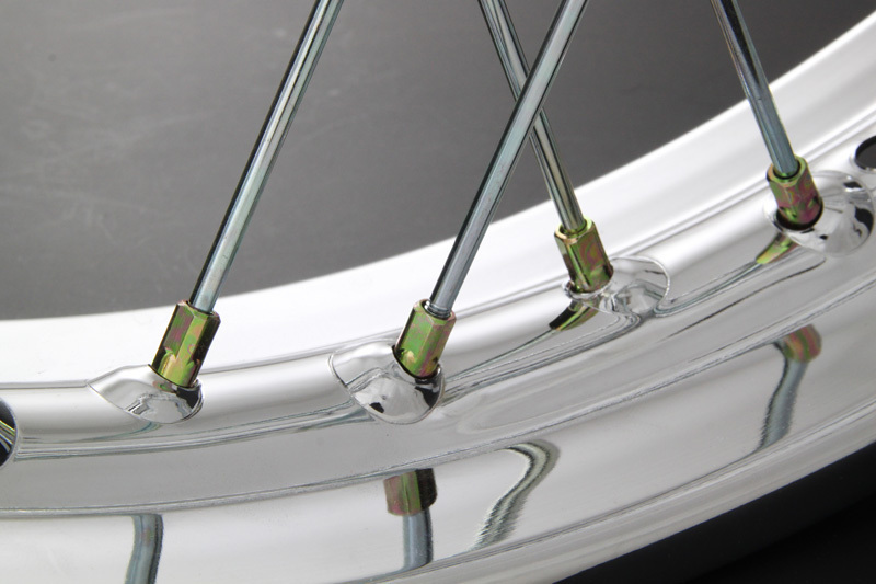 N72-5173　Z/KZメッキスポークセット ユニクロ仕様（フロント Z750