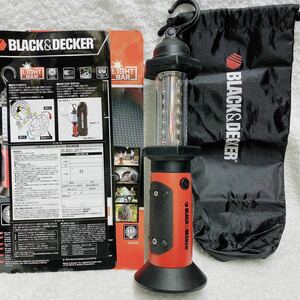 ★LEDライト　BLACK＆DECKER　多機能LEDライト　 BDLB28-XJ アウトドア用　保管品