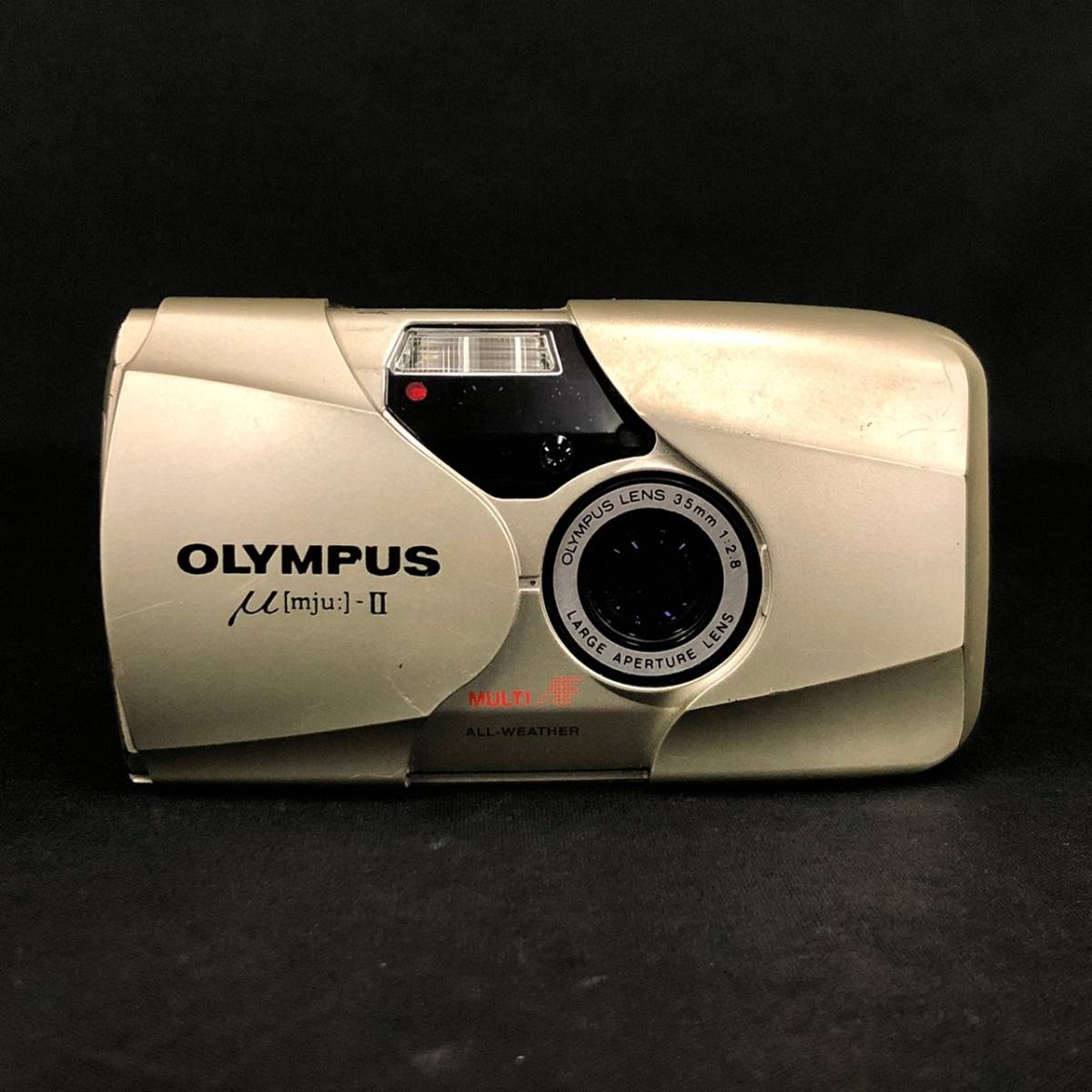 ☆完動品☆OLYMPUS オリンパスμ mju ii 170 VFフィルムカメラ 超大特価