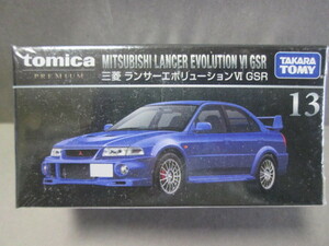 トミカプレミアム 13 三菱 ランサーエボリューションⅥ GSR (GF-CP9A) MITSUBISHI LANCER Evolution 2022年7月新製品