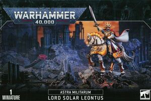 送料無料 新品 アストラ・ミリタルム 太陽卿レオントゥス [47-35] ウォーハンマー 40000 40k Warhammer ミリタラム