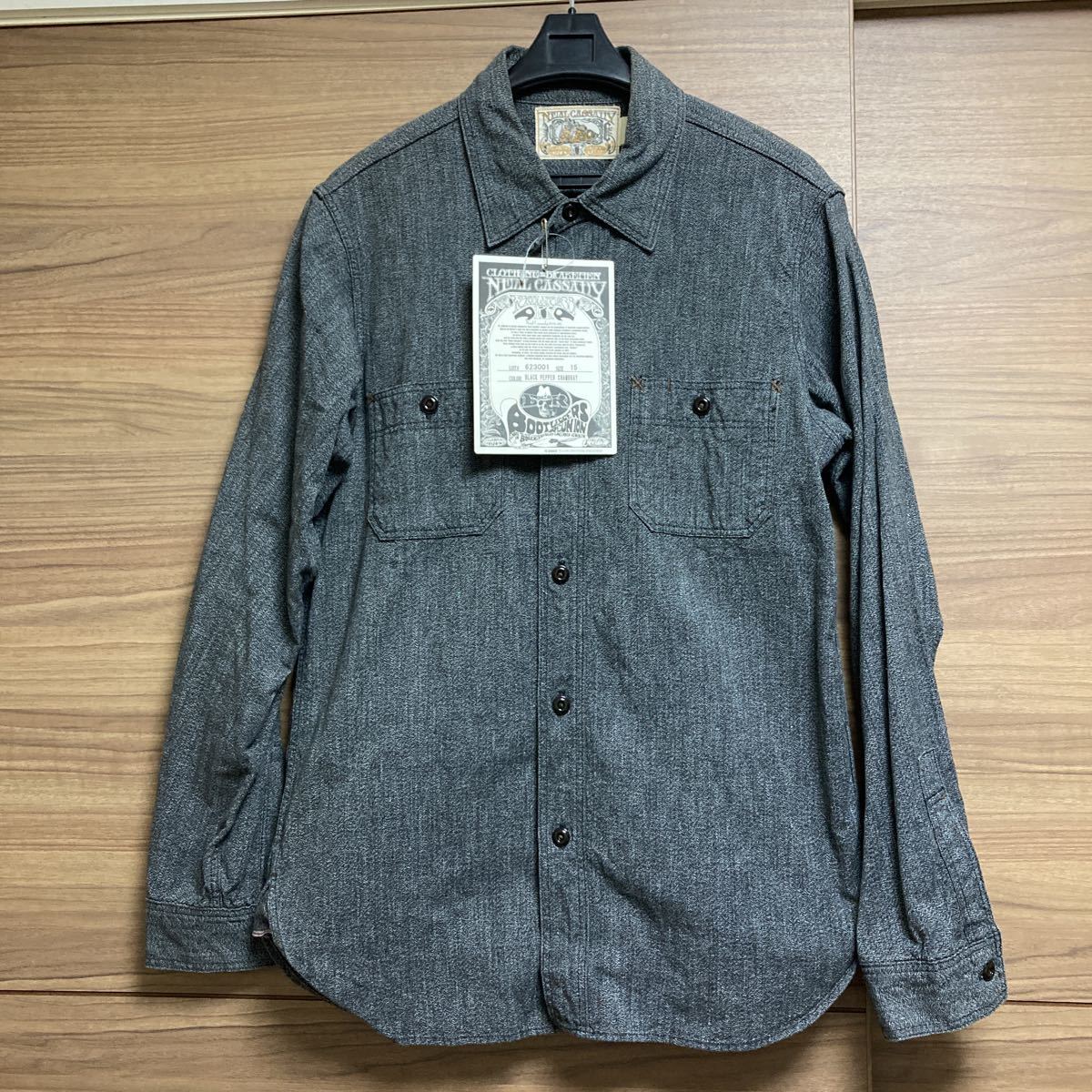 美品】フリーホイーラーズ 長袖シャツ ワークシャツ ブラック 美品】フリーホイーラーズ 長袖シャツ ワークシャツ ブラック