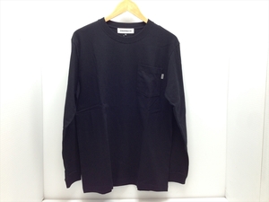 下松)CHARI&CO チャリアンドコー 長袖 Tシャツ ANIMAL LOGO L/S TEE BLACK ブラック Mサイズ 展示品 ◆★B230201R03A KB01A