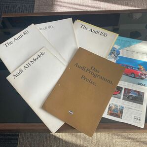 The Audi【旧車カタログ】4冊セット
