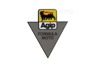 海外　限定品　送料込み　Agip Formula Moto アジップ イタリア 4.75cm 車 バイク ステッカー