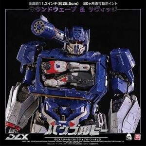 ThreeZero SOUNDWAVE AND RAVAGE DLX 未開封新品 バンブルビー サウンドウェーブ ＆ ラヴィッジ 未開封新品 スリーゼロ