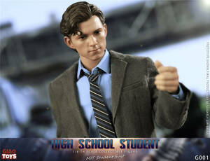 GIAO TOYS 1/6 America мужчина . ученик старшей школы нераспечатанный новый товар G001 High School Students MIT осмотр ) Человек-паук Avengers ma- bell 