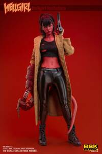 FLAGSET x BBK 1/6 ヘルガール Hellgirl Imitators 未開封新品 BBK016 アクションフィギュア 検） ホットトイズ ヘルボーイ Hellboy