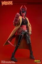 FLAGSET x BBK 1/6 ヘルガール Hellgirl Imitators 未開封新品 BBK016 アクションフィギュア 検） ホットトイズ ヘルボーイ Hellboy_画像7