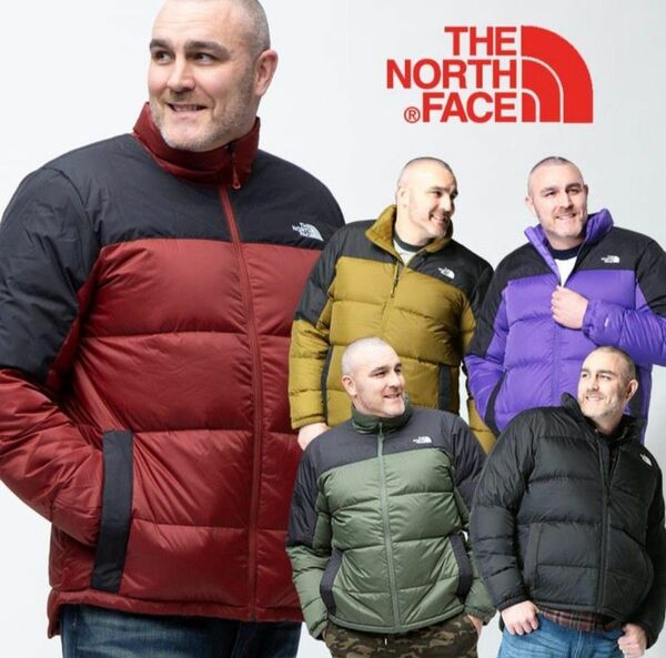 【新品】【THE NORTH FACE ノースフェイス】ダウンジャケット　レッド　サイズXL