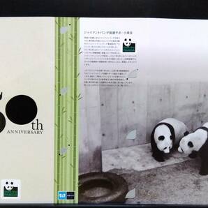 東京メトロ 24時間券 ジャイアントパンダ来園 50周年記念 3枚セット 限定 カード コレクション 上野動物園 ランラン カンカン の画像2
