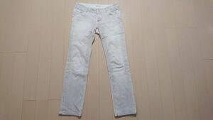 プラダ PRADA ペイント加工 ストレッチデニム ジーンズ SIZE:28