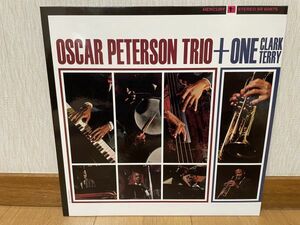 ジャズLP　MERCURY音源　復刻盤　重量盤　OSCAR PETERSON TRIO +ONE CLARK TERRY