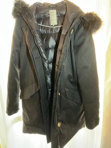 ★ ZARA TRAFALUC ダウンコート 黒 used 美品