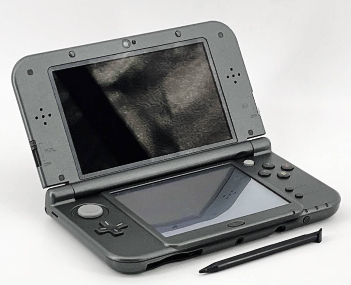 最安値挑戦】 Newニンテンドー3DS LL メタリックブラック液晶美品 携帯