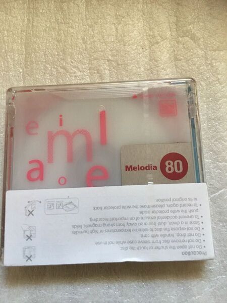 MD ミニディスク Melodia 80 MDディスク 新品