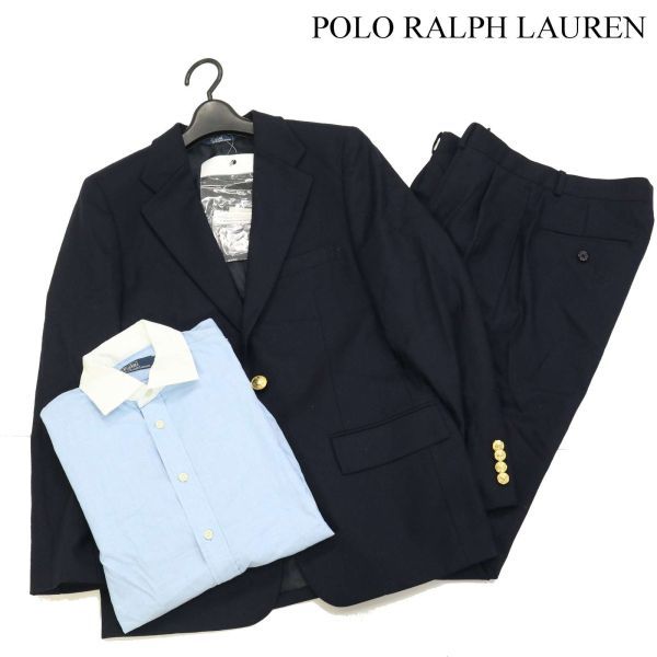 キッズ130☆Polo Ralph Lauren☆紺ブレ ジャケット T2356 キッズ服