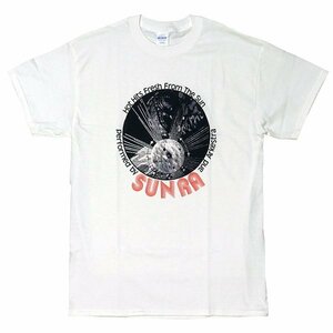 [Sサイズ]Sun Ra（サン・ラ）Hot Hits From The Sun デザインＴシャツ #4 ホワイト