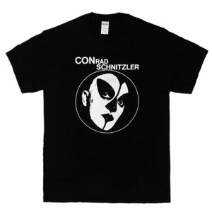 [XLサイズ]Conrad Schnitzler（コンラッド・シュニッツラー）12インチEP レコード・ジャケット・デザインTシャツ