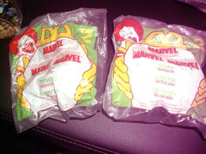  McDonald's toy ma- bell X men storm 2 piece!
