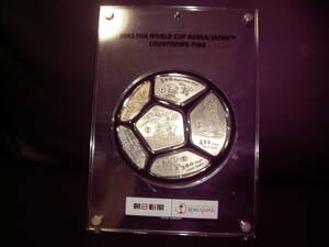 朝日新聞　2002 FIFAワールドカップ 韓国/日本 カウントダウンピンズ ピンバッジ 全6種セット！
