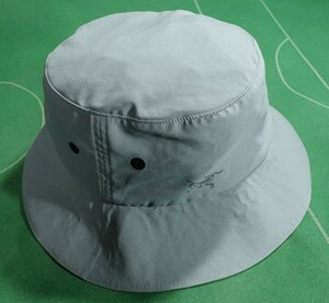 ^ Arc'teryx polyester 100% SINSOLOsin Solo hat concrete gray S/P-M/M beautiful goods!!!^