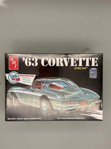 未開封！ レア！　1963　コルベット　スティングレイ 1/25 プラスチックモデルキット 1963 CORVETTE STING RAY PLASTIC MODEL KIT 　