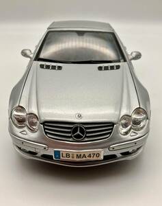  Maisto Mercedes Benz SL55 AMG 1/18 silver Mercedes-AMG SL55