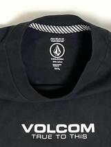VOLCOM ボルコム AF512301BLK② メンズ XXL キングサイズ（3L） 半袖Tシャツ ロゴティー LogoTee ブラック色 ヴォルコム 新品即決 送料無料_画像3