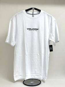 VOLCOM Volcom AF512301WHT③ men's M size short sleeves T-shirt Logo tea LogoTee T-Shirts white color white voru com new goods prompt decision free shipping 