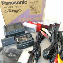 【☆1円スタート☆】Panasonic パナソニック DIGICAM アクセサリーキット VW-PDC1 ビデオカメラ アクセサリー MiniDV 5本 まとめ SA1351_画像1