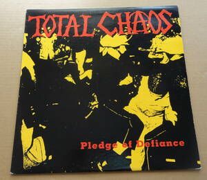 Total Chaos / Pledge Of Defiance LP Epitaph POISON IDEA US HARDCORE PUNK EXPLOITED GBH