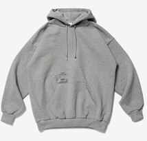 グレーM WTAPS CROSS BONES HOODY ダブルタップス クロスボーン パーカー_画像2