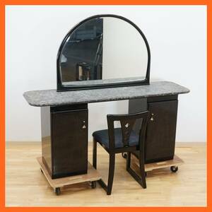  front da:[ maple ]molisige dresser stool 2 point set height approximately 138.0. width approximately 149.8. olive seal accessory storage MORISHIGE furniture 