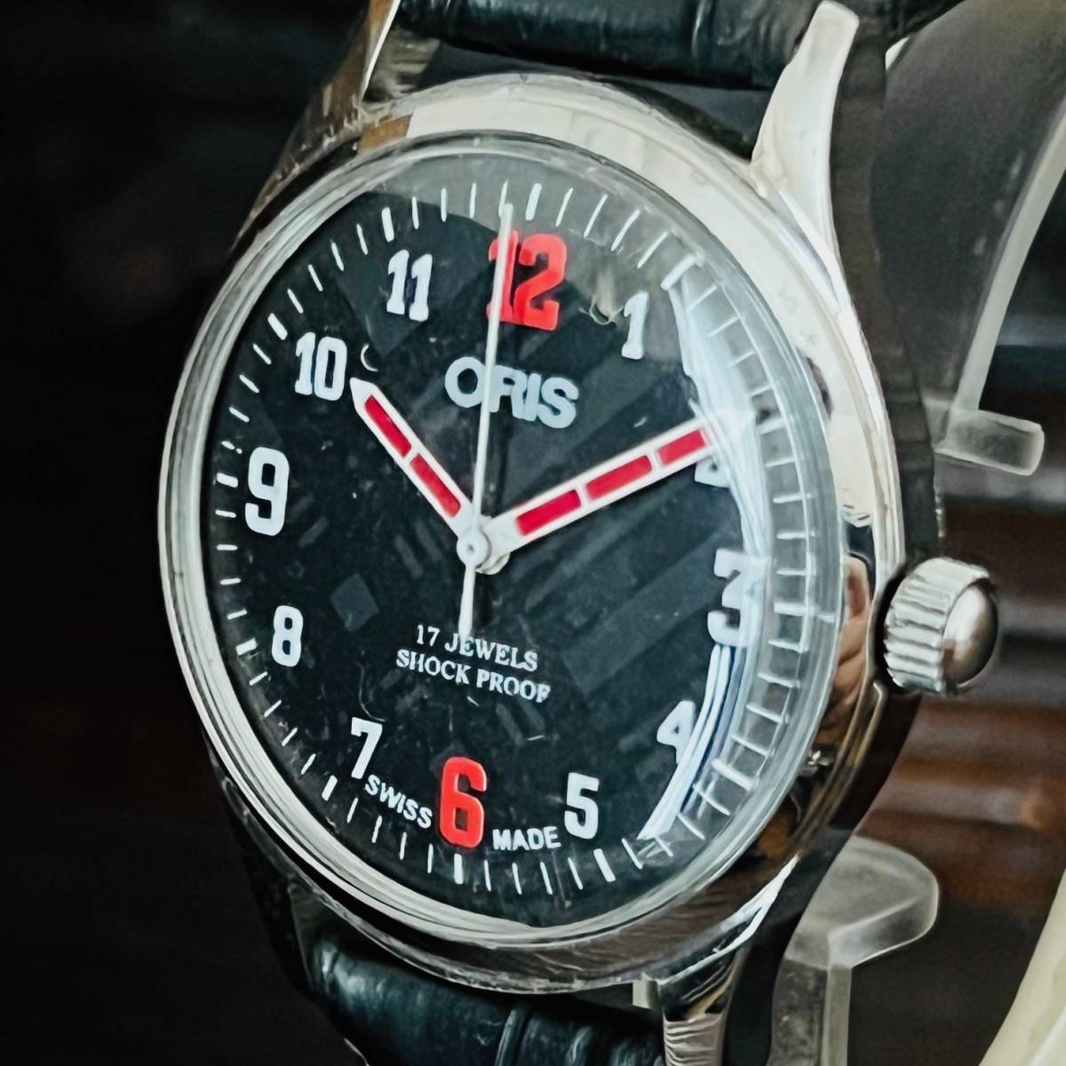 ☆オメガ OMEGA レギュレーター 動作良好 1921年 黒文字盤 15石