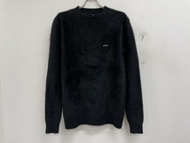 スタンプドSTAMPD ANGORA CREWNECK★サイズS黒ブラック★アンゴラクルーネックセーター★A22804_画像2