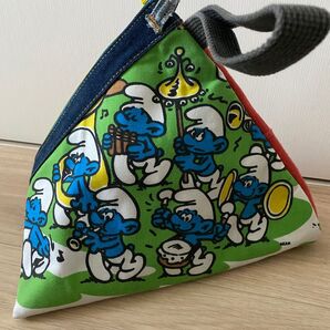 スマーフ テトラポーチ バッグ ハンドメイド