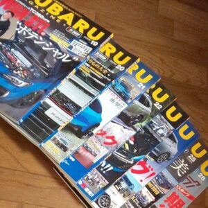 SUBARU MAGAZINE スバルマガジンvol.19～26 スバル車の本です。