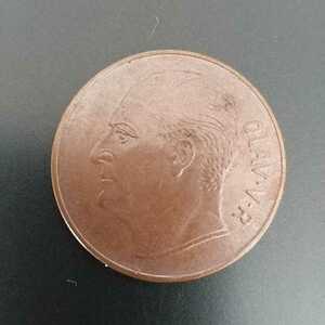 ノルウェー 1972 5ORE コイン