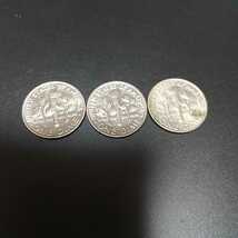 アメリカ リバティ コイン 3枚_画像2